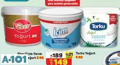 EKER/İÇİM/TORKU YOĞURT 5 KG